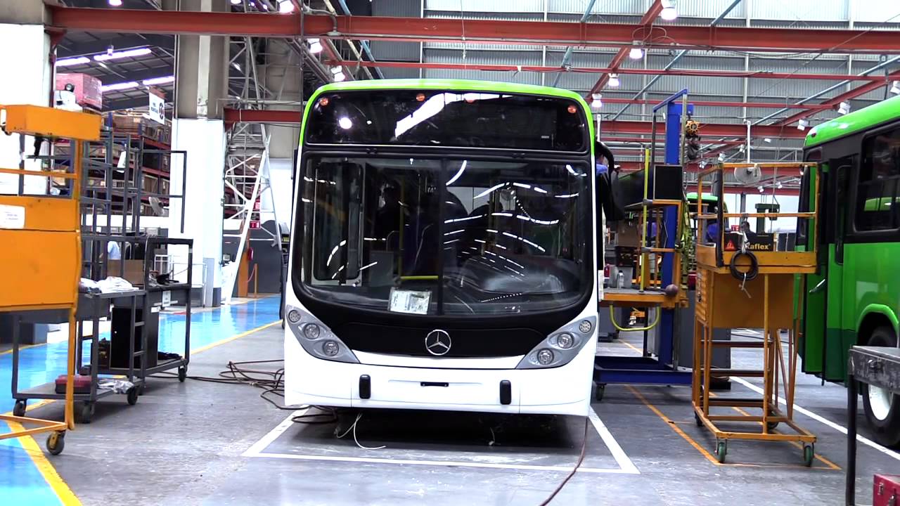 Ensamble de unidades del Tuzobús  Estado de Hidalgo