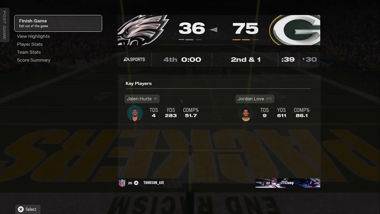 Madden 26 jt