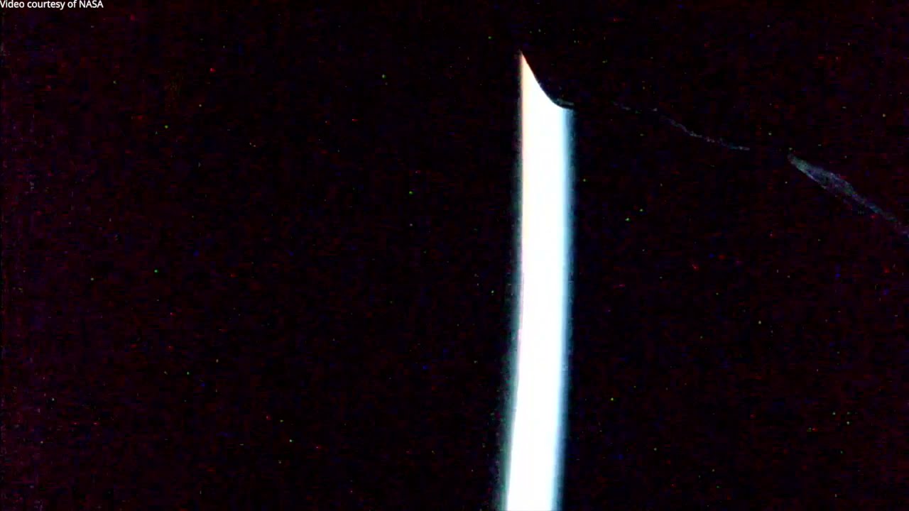 The unplanned firing of Nauka's thrusters