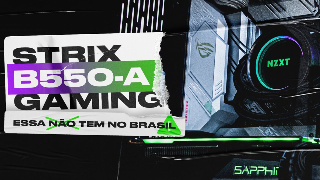 Strix B550-A Gaming 🔥 Unboxing e overview