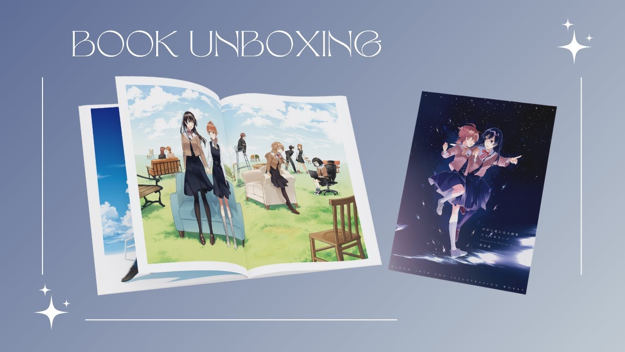 [UNBOXING] BLOOM INTO YOU ASTROLABE ARTBOOK - NIO NAKATANI