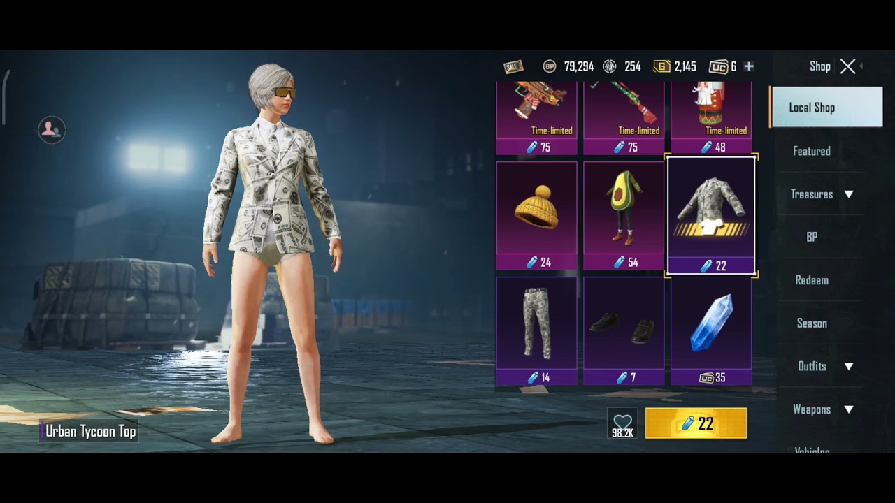 How to get free dollar set #pubgmobile #dollar #Set #op#buddy #game