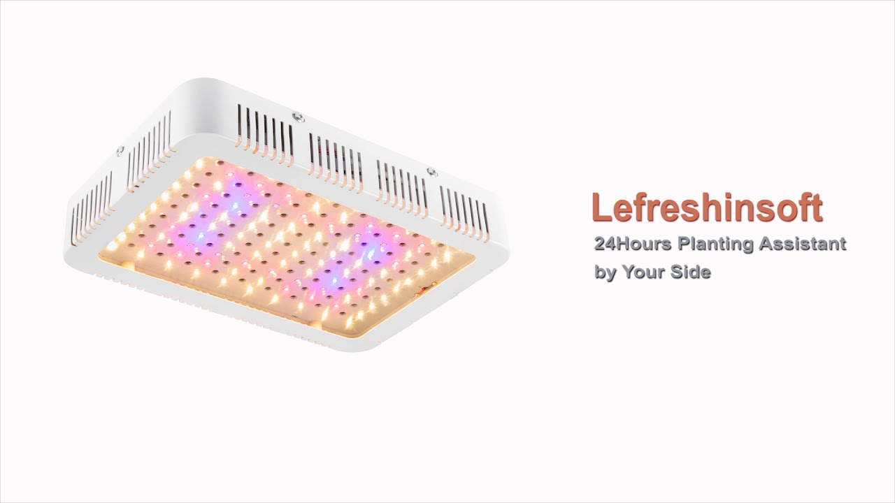 LeFreshinsoft 1000 Watt LED Grow Light for Indoor Plants
