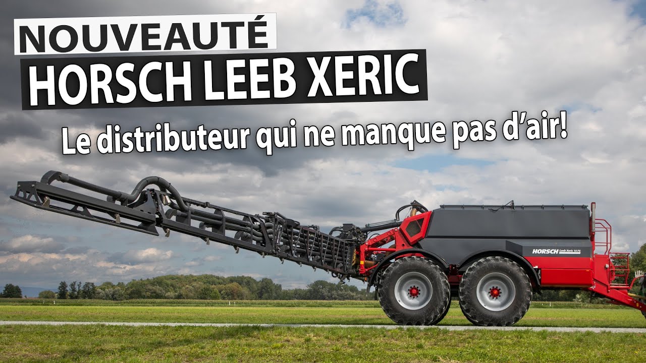 Nouveau : HORSCH Xeric 14 FS, le 1er distributeur pneumatique d'engrais