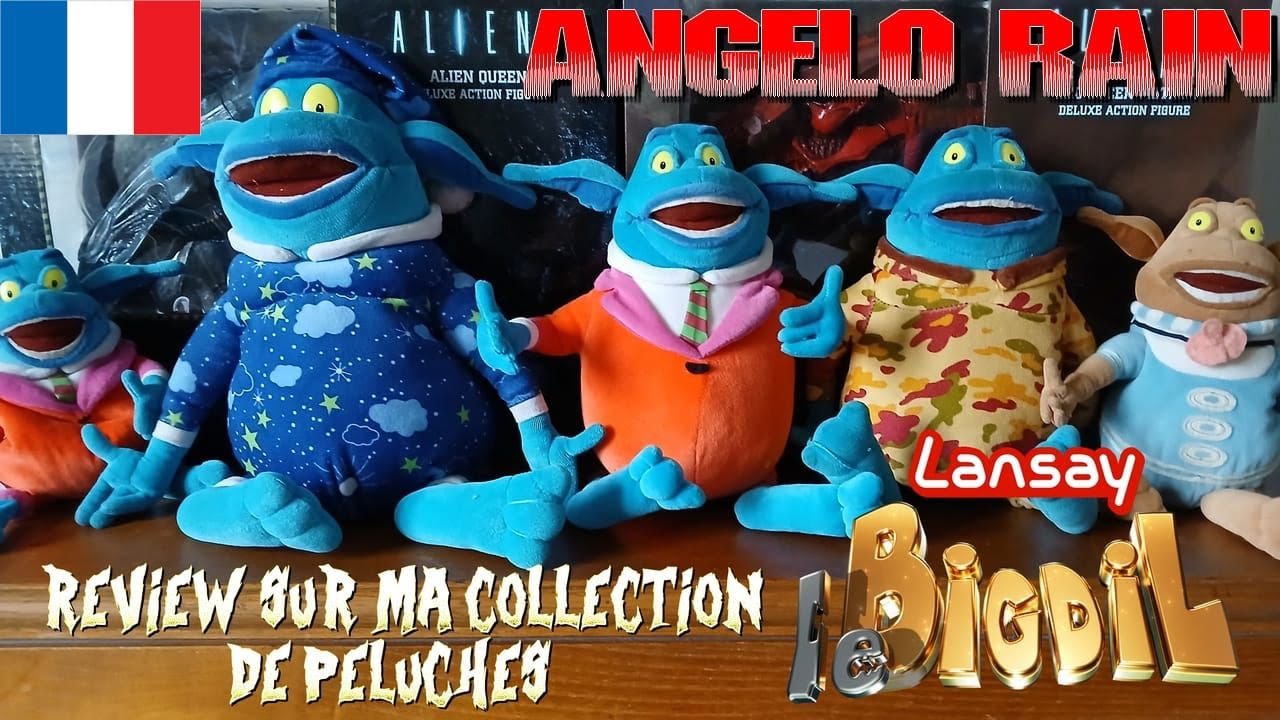 Angelo Rain - Review sur ma collection de peluches du Bigdil (Lansay) (FRANCAIS)
