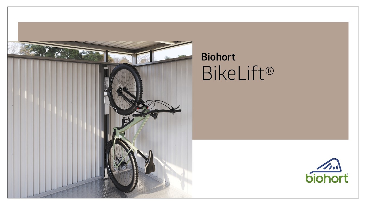 Biohort BikeLift&reg; | LIFT YOUR BIKE - Der innovative Lift f&uuml;r jedes Fahrrad