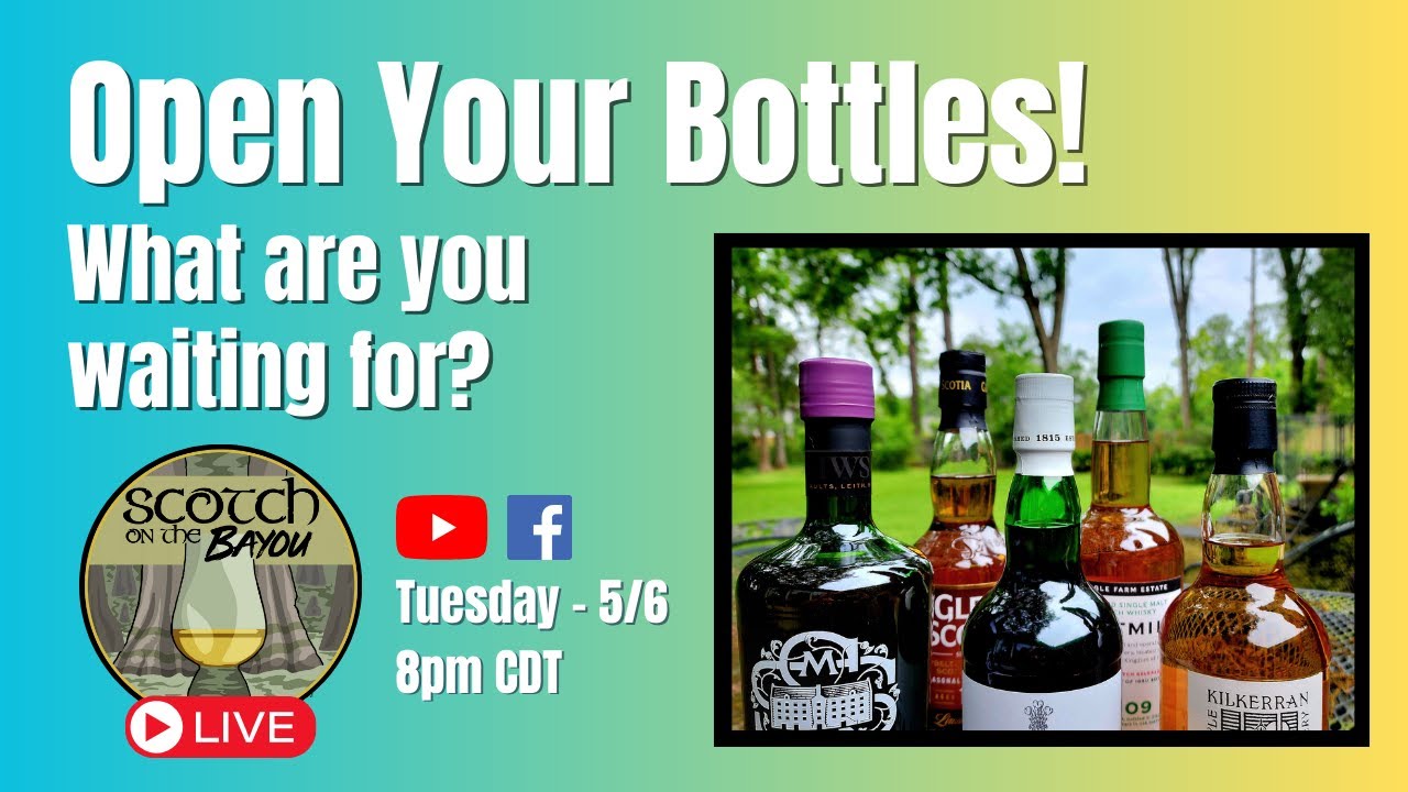 Open Your Bottles! What are you waiting for?