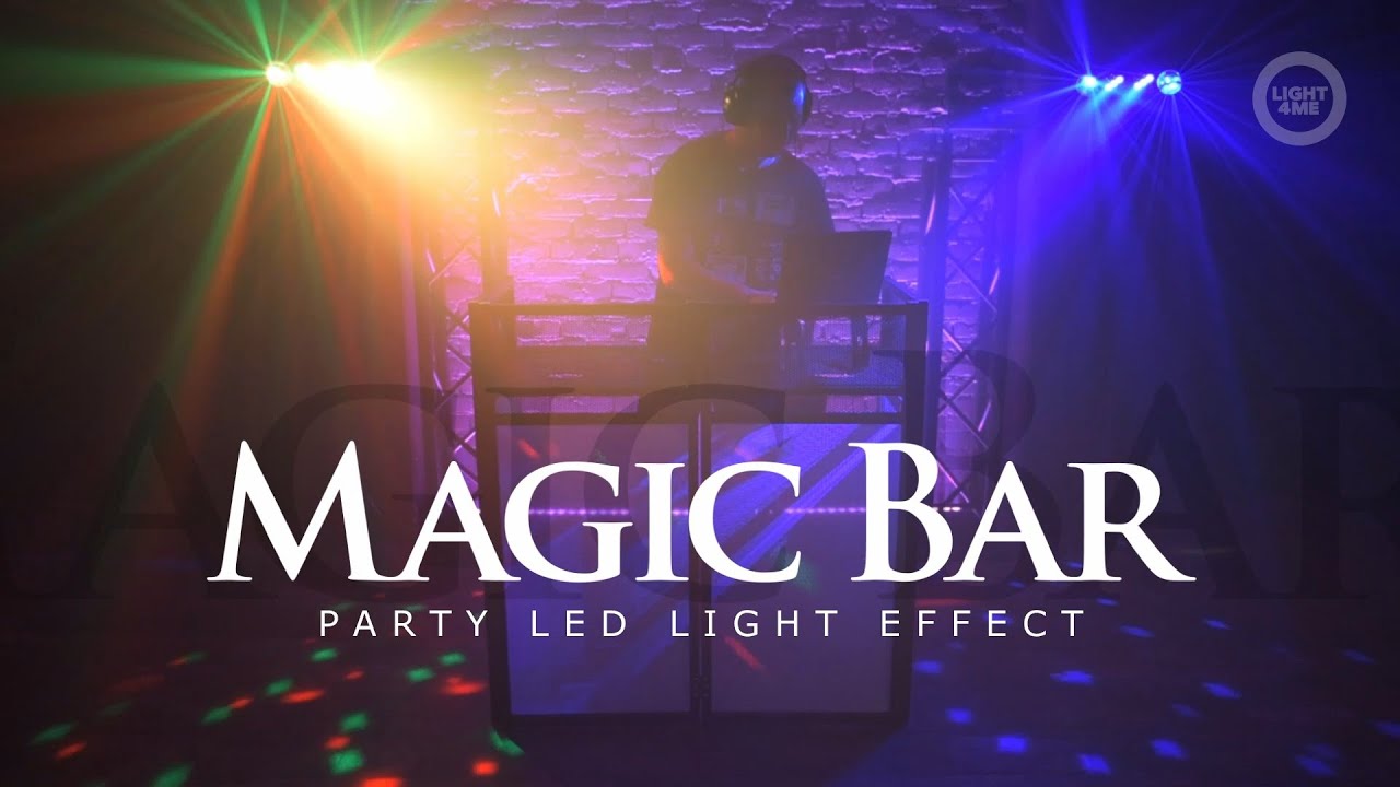 Light4Me Magic Bar &ndash; efekt LED PAR disco ball na imprezę