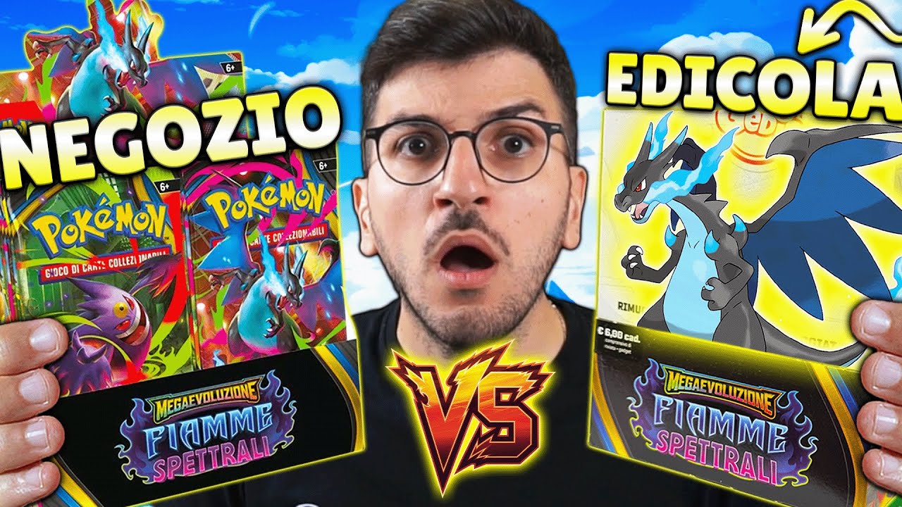 BOX EDICOLA vs BOX NEGOZIO - Carte Pokemon Fiamme Spettrali