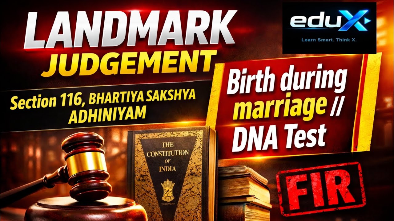 LECTURE 1 .Section 116 BHARTIYA SAKSHYA ADHINIYAM //landmark judgement series 