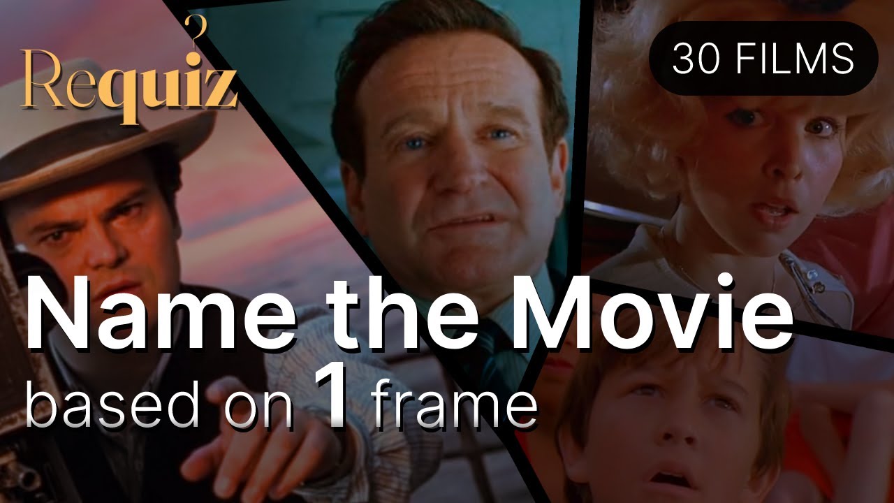 Guess the movie FROM A SINGLE FRAME 3 - HARD MOVIE QUIZ