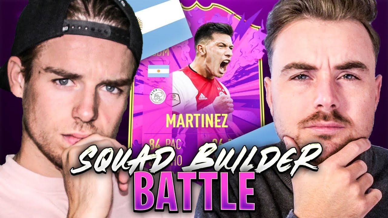 SQUAD BUILDER BATTLE vs PASKIE | LISANDRO MARTINEZ!