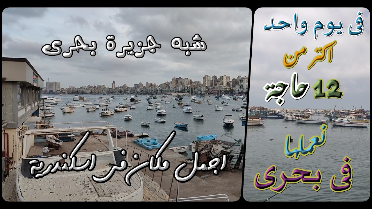 الاسكندرية ا بحرى ا شواطئ ومطاعم واماكن وجولات ا برنامج يوم صد رد فى اسكندرية