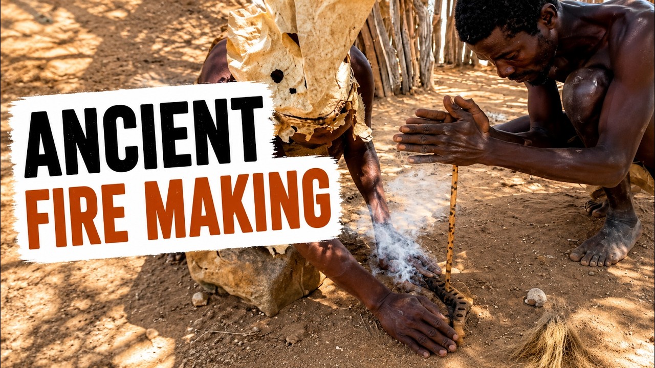 FIRE CEREMONY WITH NAMIBIA'S OLDEST TRIBE// DAMARA LIVING MUSEUM // CRAFTS//ARCHITECTURE
