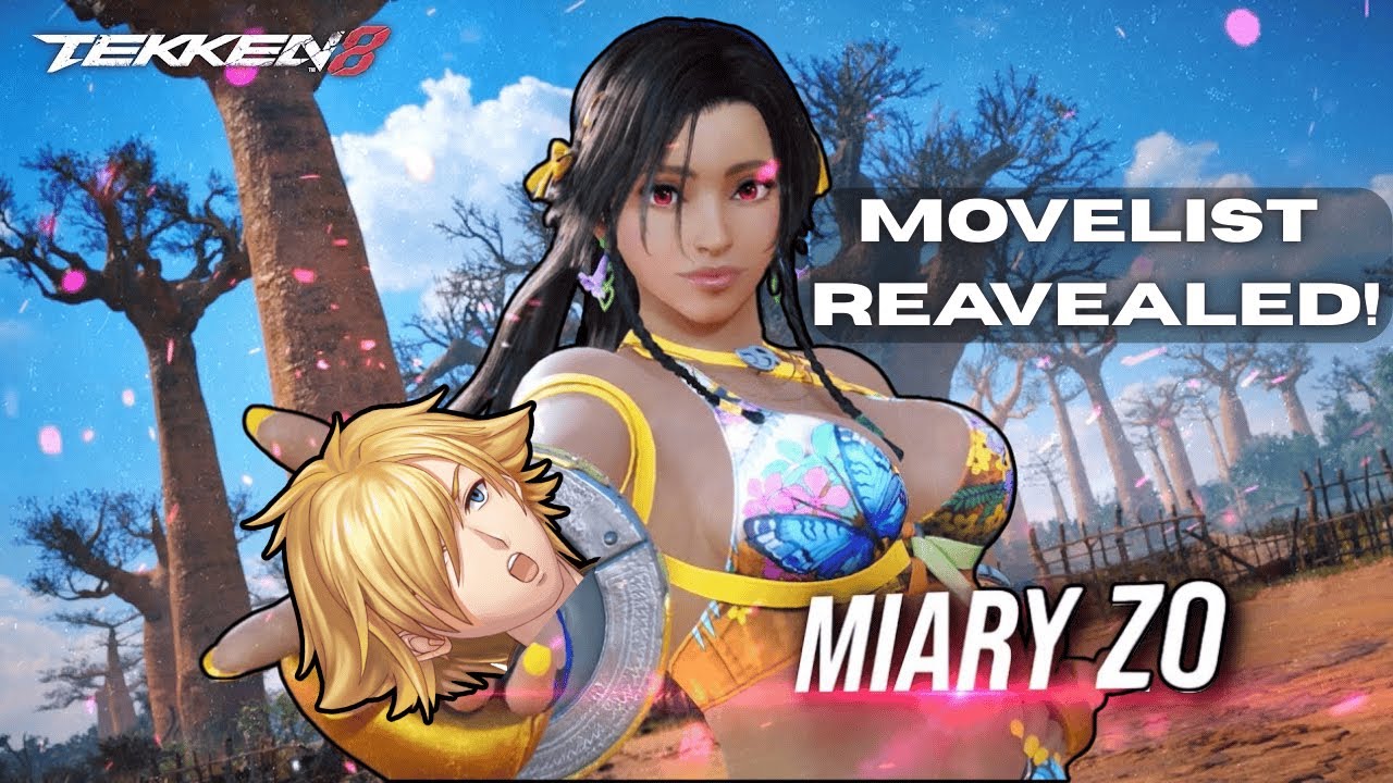 Miary Zo Full Movelist! My New Main! - Tekken 8 Reactions