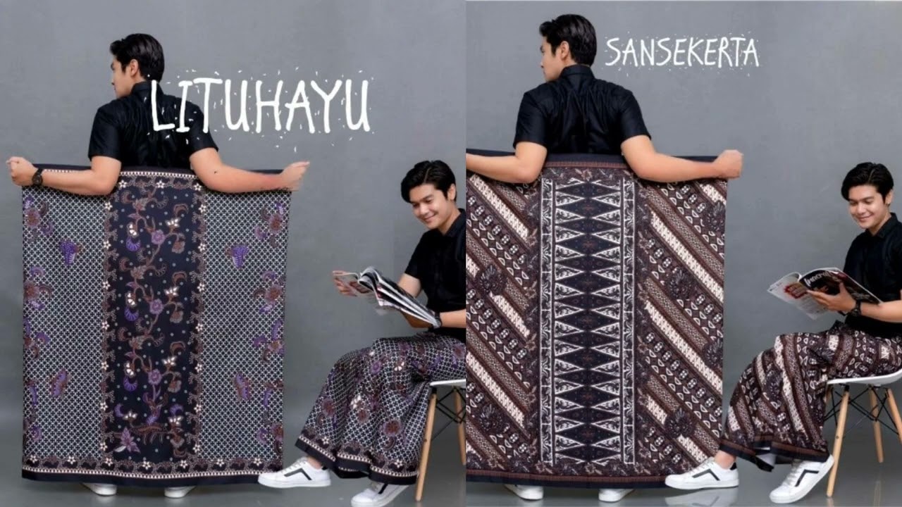 Sarung Batik Dewasa Motif Sarung Gus Iqdam bahan katun