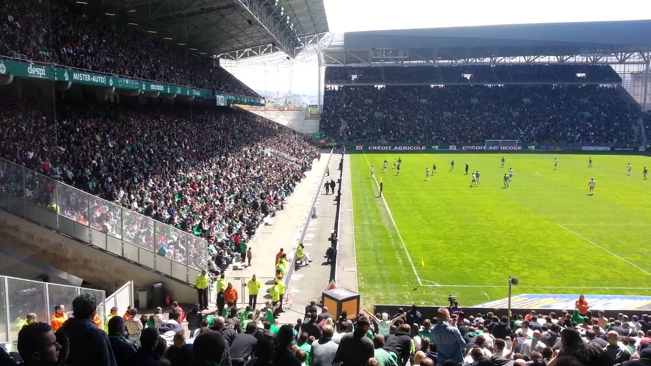 ASSE - MONTPELLIER MF91 GA92 ULTRAS 2-0 ambiance de folie fin de match