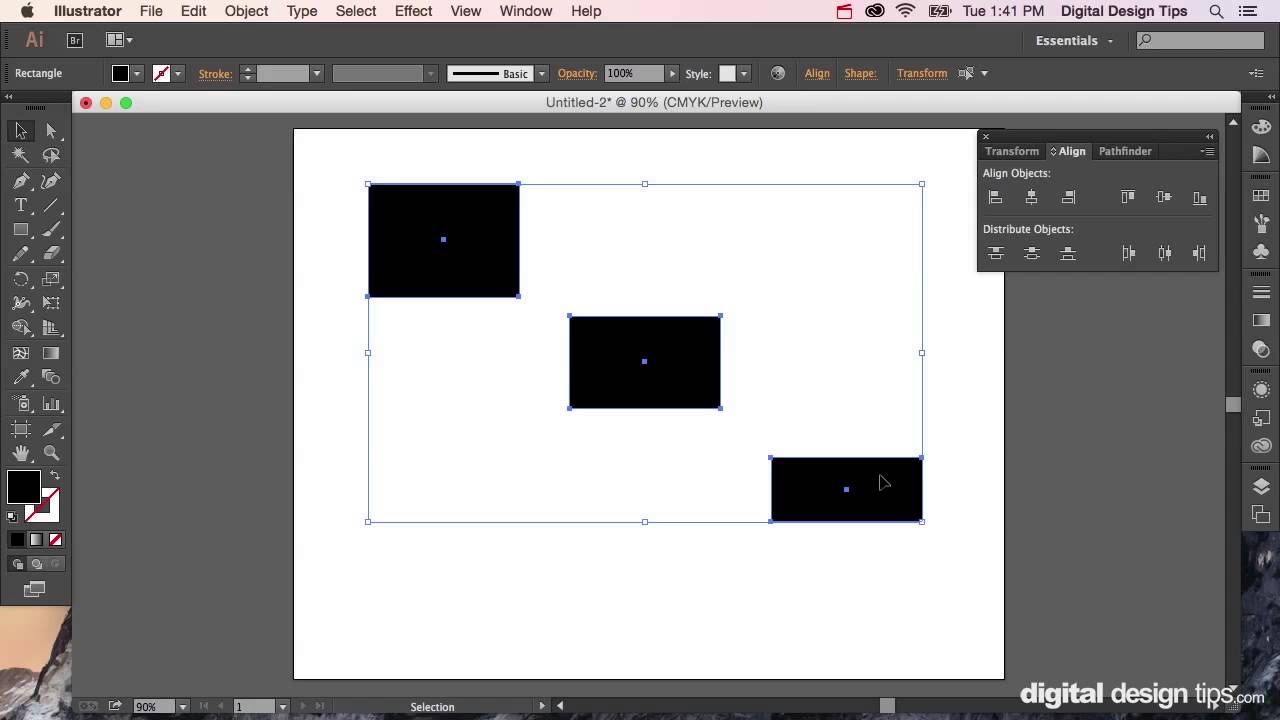How to Align Objects to a Key Object in Illustrator (Pro Tip)