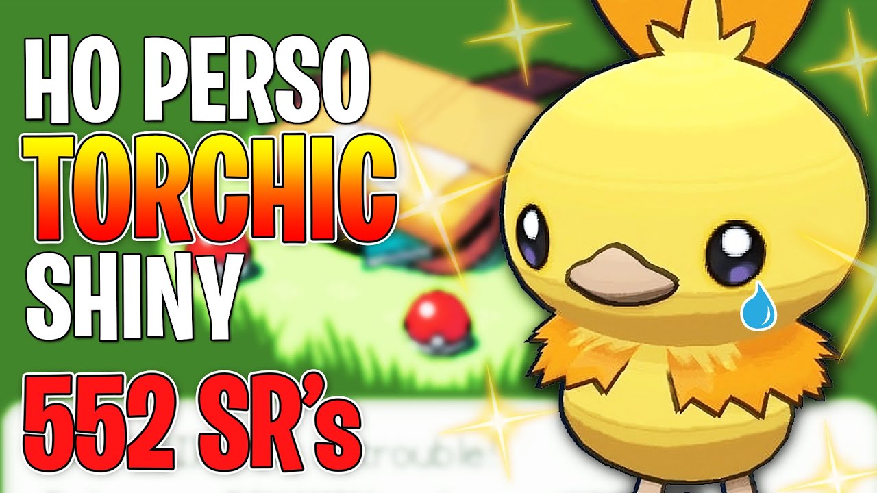 HO PERSO TORCHIC SHINY DOPO 552 SR's! [EPIC FAIL] | Pokemon Rubino Shinylocke Challenge!