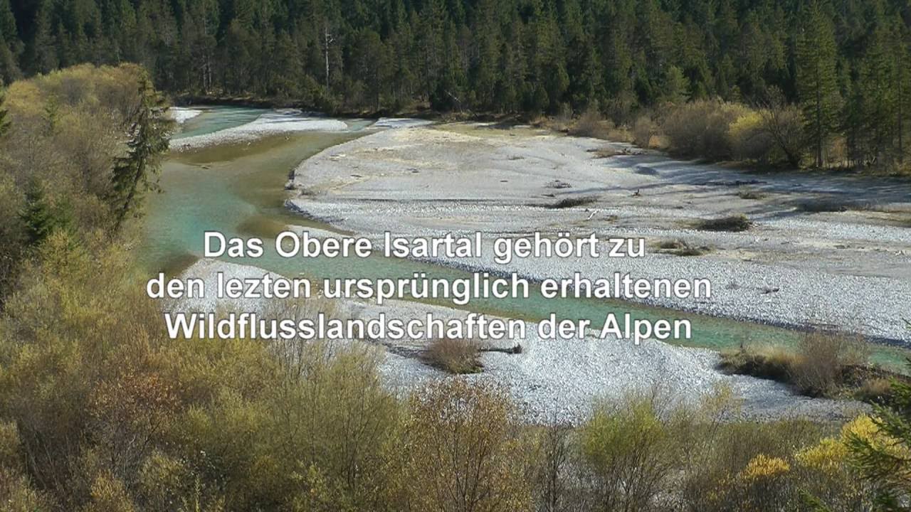 Das Obere ISARTAL im Herbst