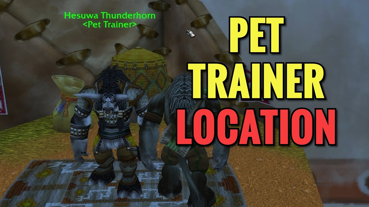 Thunder Bluff Pet Trainer (WoW Classic)