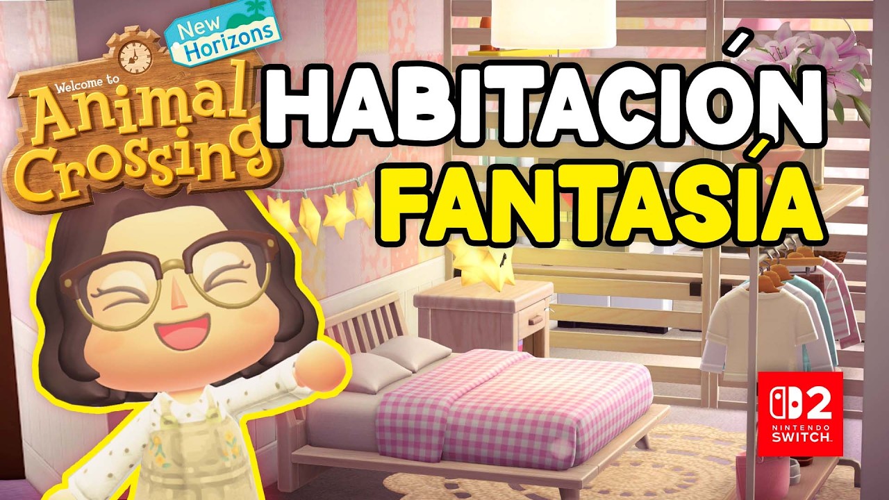 HABITACIÓN FANTASÍA EN ANIMAL CROSSING NEW HORIZONS ✨🩷