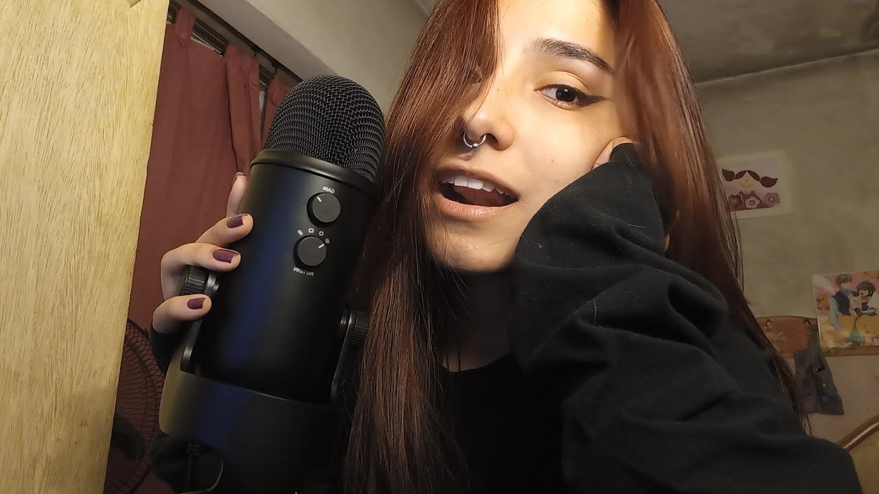 ASMR EN ESPAÑOL contando hasta 100 + visuales + mouth sounds