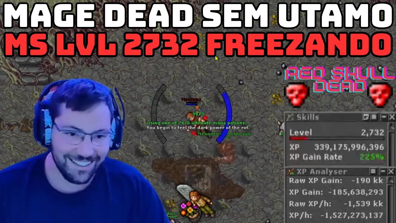 MS LVL 2732 FREEZANDO, ESQUECEU O UTAMO VITA, O MITO TROTLERZIN, BIGODE SOLA RED SKULL, #GWTIBIA