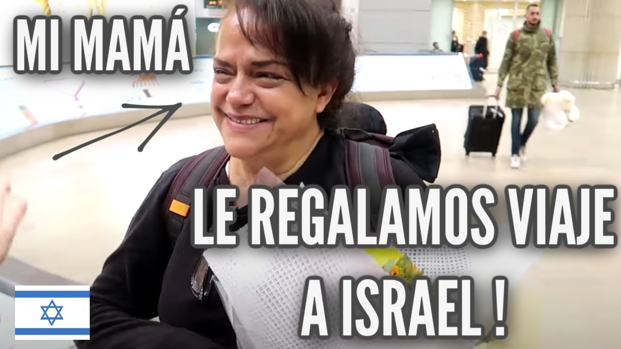 CUMPLÍ EL SUEÑO MÁS GRANDE DE MI MAMÁ 😱 REGALÉ VIAJE 🇲🇽 Mexicana en ISRAEL Vlogs - Familia  Amuzkis