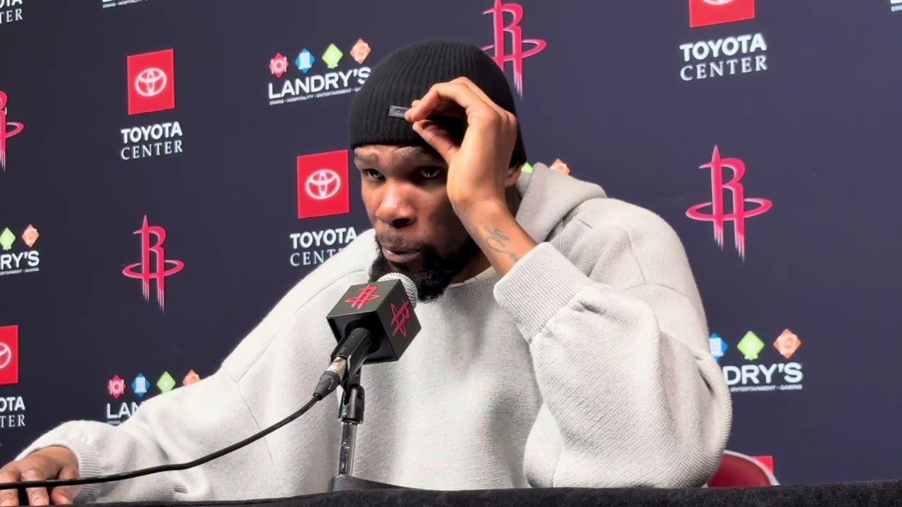 Houston Rockets Postgame: Kevin Durant talks loss to the Spurs