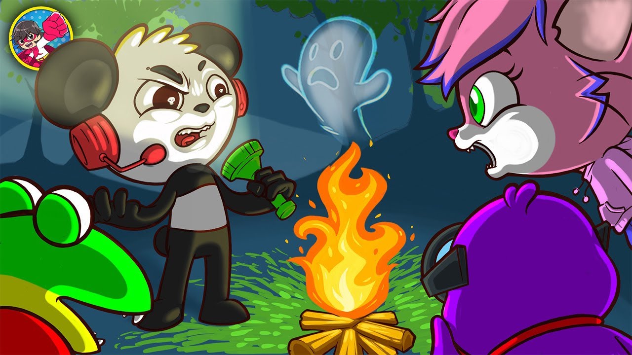 Halloween Campfire Stories!! The Tale of THE HAUNTED TABLET!!