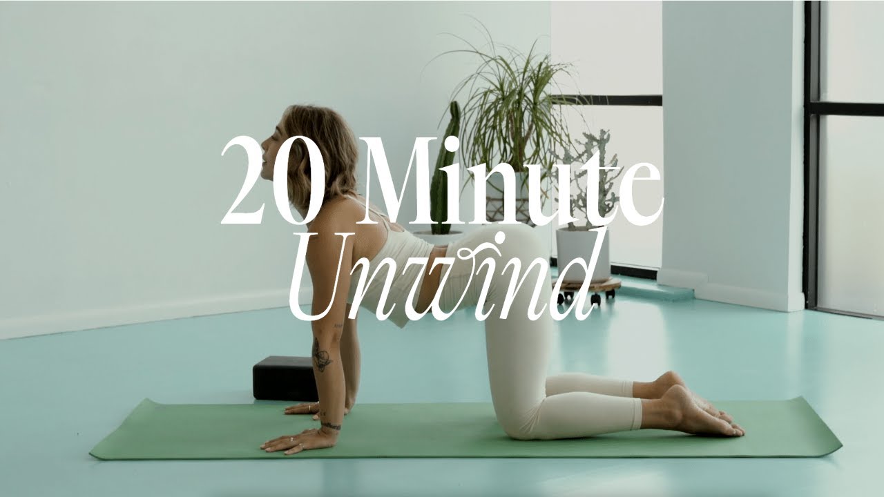 20 Minute Unwind Yoga Flow -- The How App -- Miki Ash