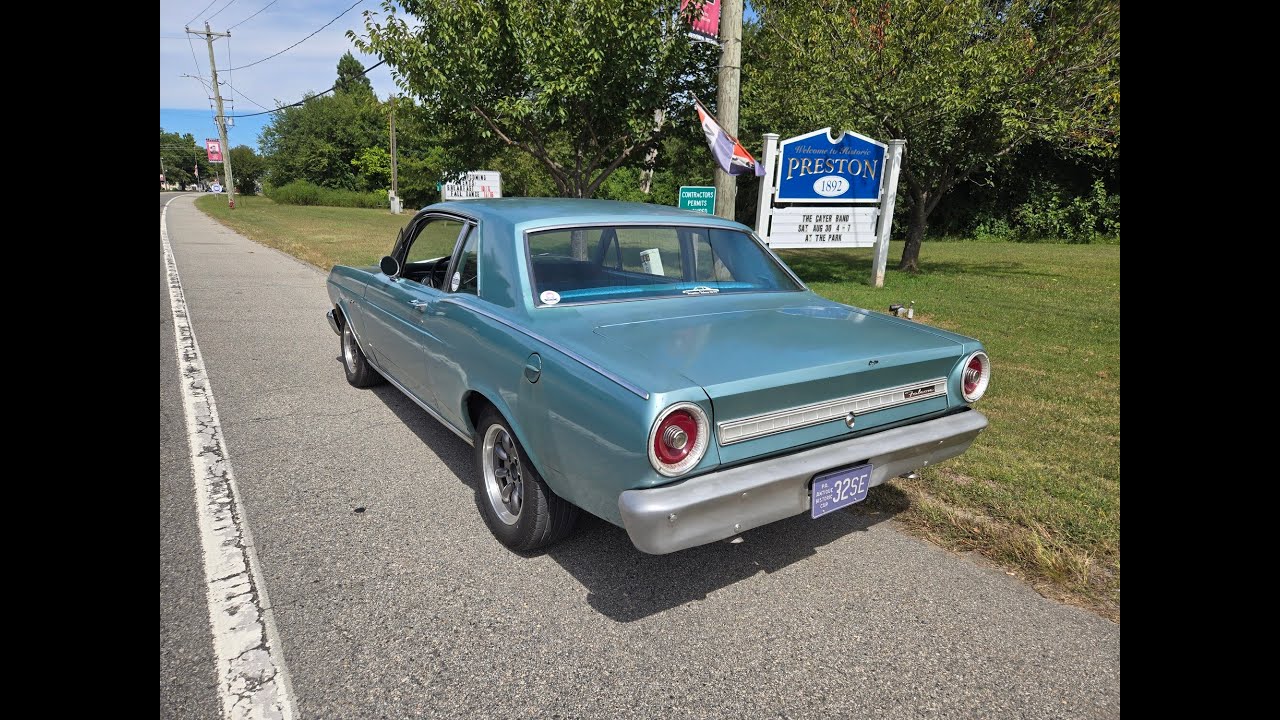 1966 Ford Falcon goes home! 127 mile road trip!