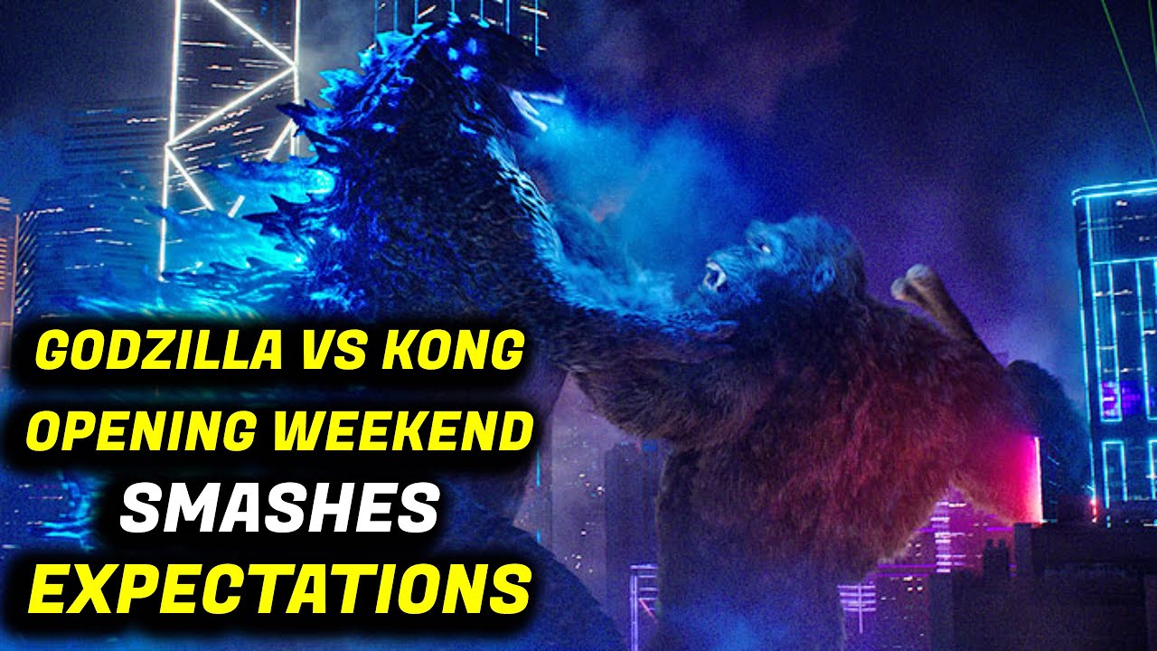 Godzilla VS Kong SMASHES Box Office Opening Weekend - Monsterverse Continuing?