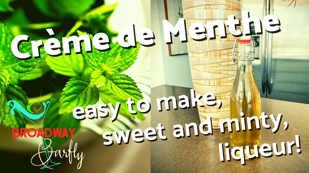 How to make Creme de Menthe 🌿 (a sweet and minty liqueur!)