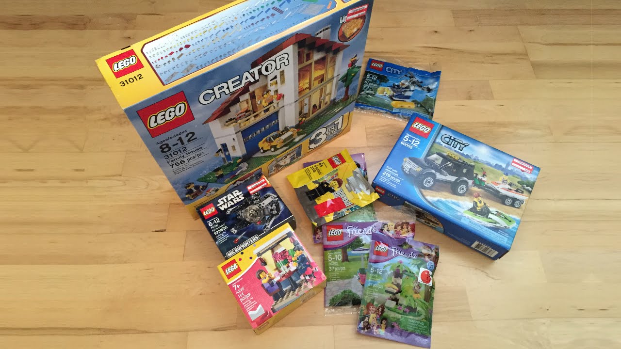 LEGO Haul - Target and LEGO Store Clearance January 2015!