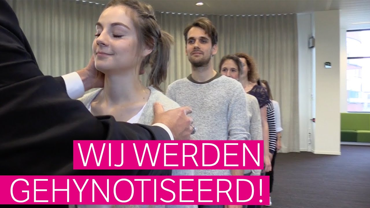 Wij werden gehypnotiseerd!