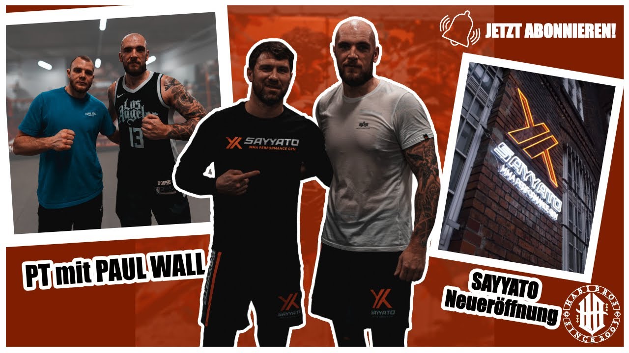 💥 Das ultimative Training im Sayyato Gym (NEUERÖFFNUNG BERLIN) – Mit Basir und PT mit Paul Wall 💥