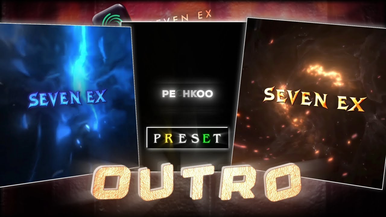 Enhance Your Edits With These AE Inspired OUTROS || On Alightmotion  (+Preset)