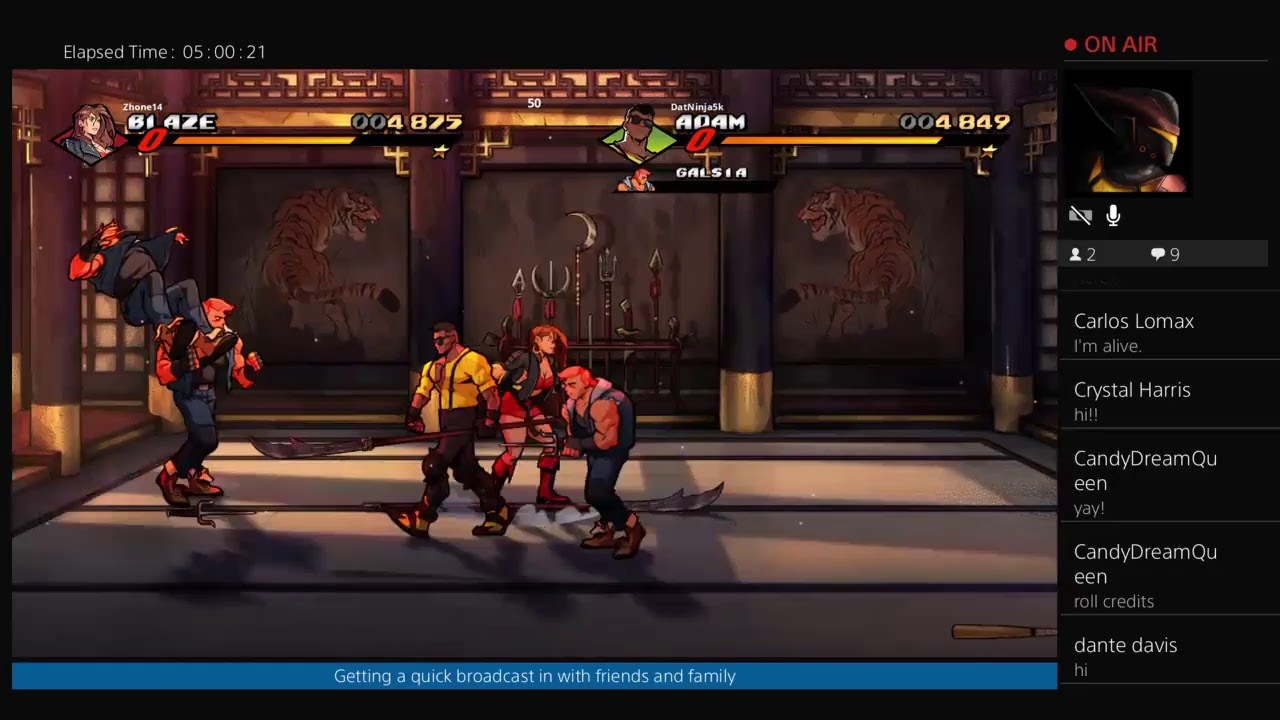[Z.14] - Streets of Rage 4 - Zhone14's Live PS4 Broadcast