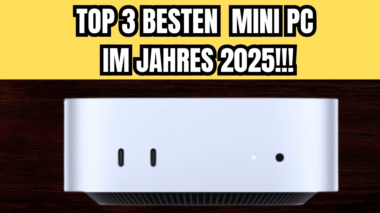 ✖️ TOP 3 BESTEN MINI PC IM JAHRES 2025!!! (DIE BESTEN WERTE!!!)