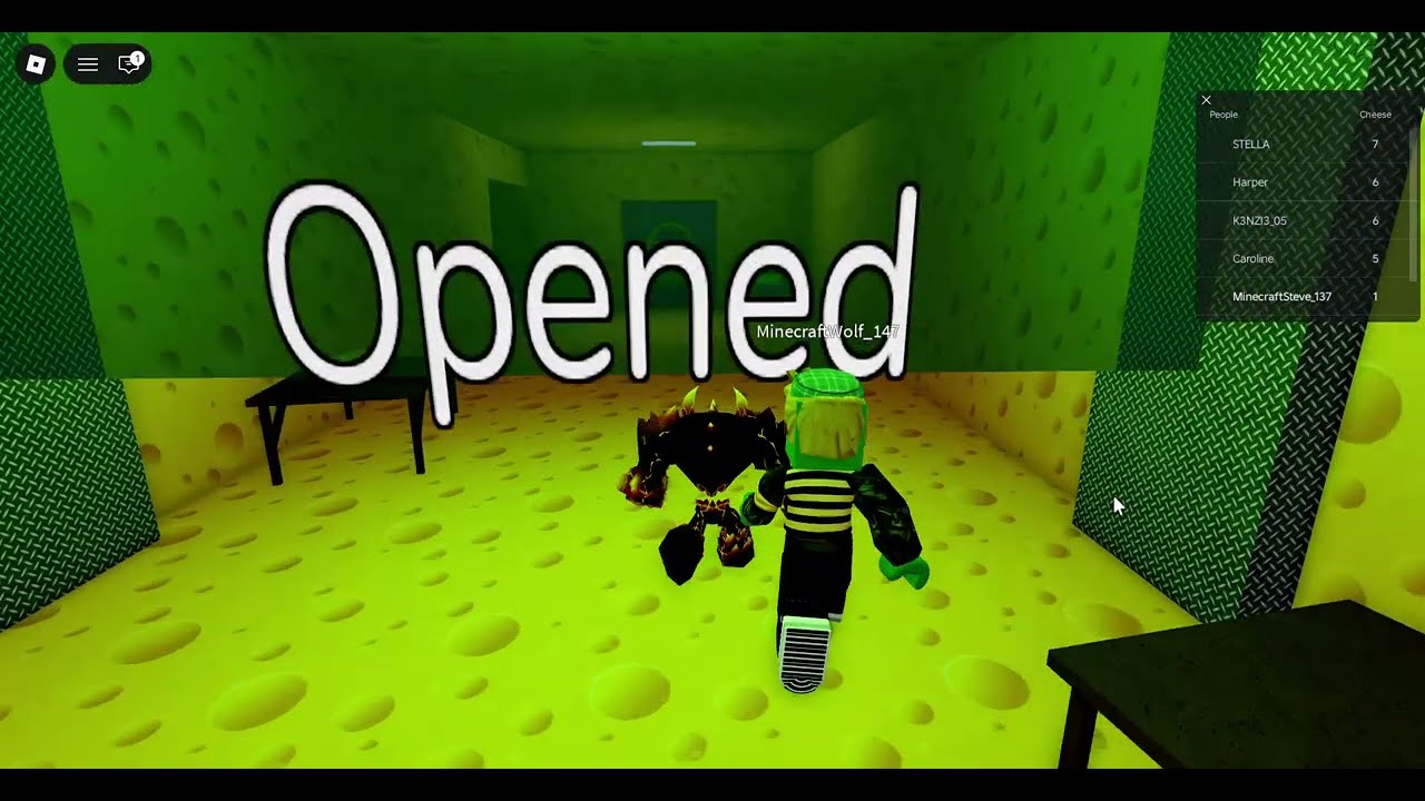Roblox cheese escape
