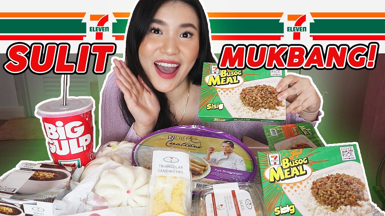 BUSOG SA 29 Pesos! 7 Eleven Mukbang (SUPER SULIT!!!) | Toni Sia