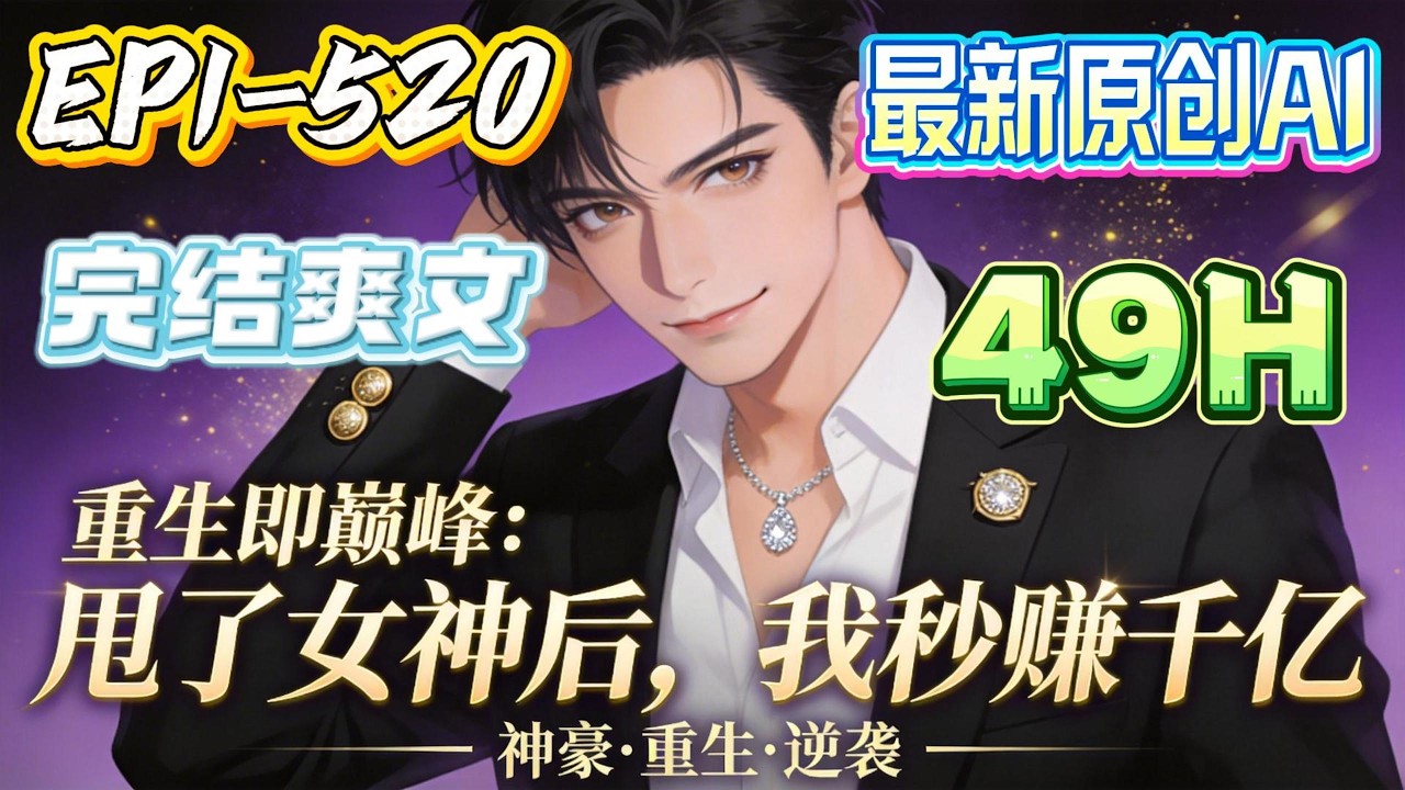 【💥完结爽文💥】《重生即巅峰：甩了女神后，我秒赚千亿》第1-520集 | 满级神豪陈凌霄重生高考前。这一世，他果断斩断卑微旧情，以万亿资本为笔，重启人生。商海翻云，红颜相伴，每一步都如惊雷炸响