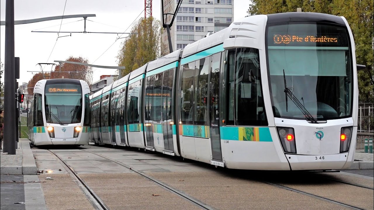 Tramway de Paris - Ligne T3b - Prolongement à Porte d'Asnières