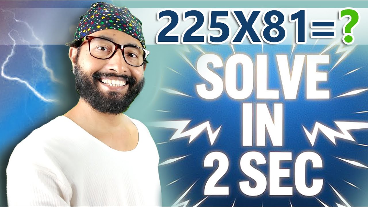 Mind-Blowing Multiplication Shortcuts – Multiply Numbers like  45, 85, 115 Instantly!