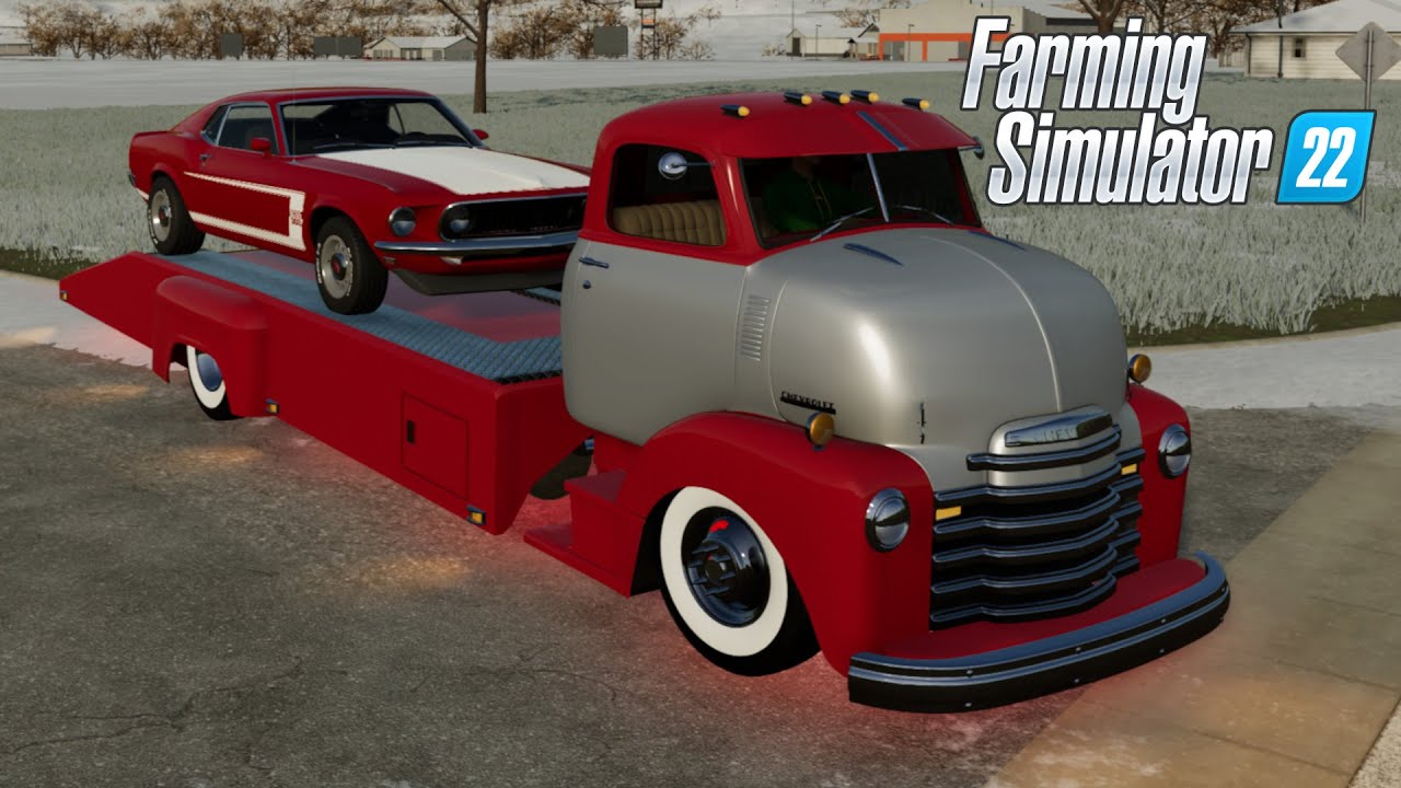 Chevy COE Ramp Truck - Farming Simulator 2022 [FS22 LS22 Vehicle Mod] #fs #truck #farmingsimulator