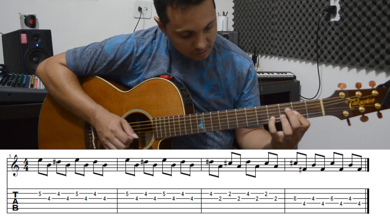 #76 - Solo pra violão - ERA UM GAROTO E COMO EU - Passo a passo