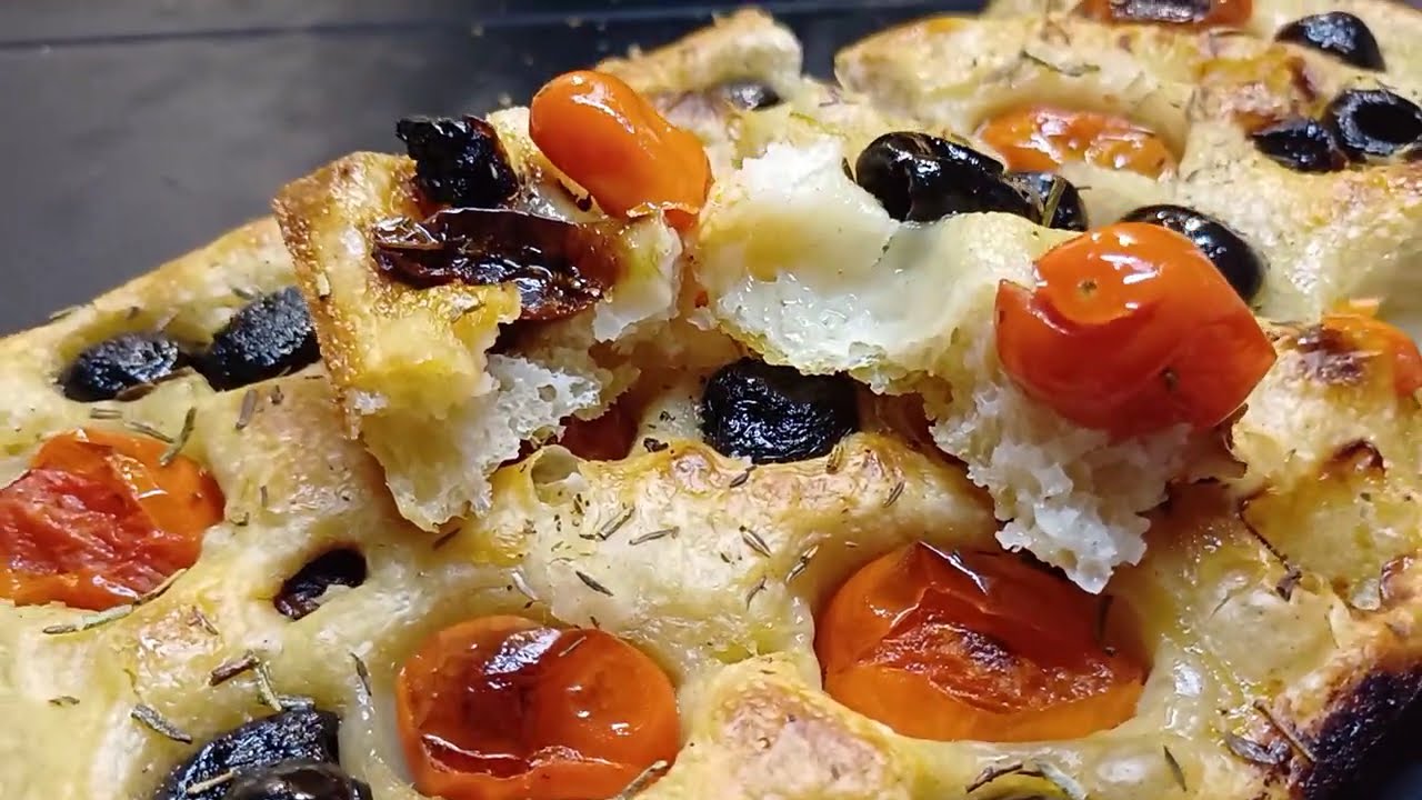 Focaccia that 🍕🥖🍞 BREAD that EVERYONE can make #recipe