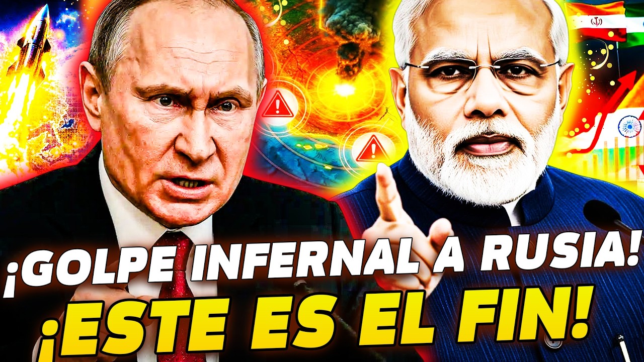 🌍¡EL KREMLIN COLAPSÓ! ¡INDIA ARREMETIÓ CON TODO! RUSIA FUE DESPEDAZADA!  ¡NADIE SE ESPERABA ESTO!